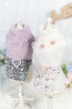 Load image into Gallery viewer, Sweater Tweed Dress