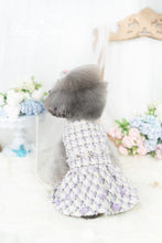 Load image into Gallery viewer, Rose Tweed Dress
