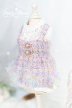 Load image into Gallery viewer, Dancing Flowers Tweed Dress