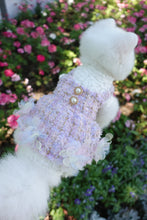 Load image into Gallery viewer, Dancing Flowers Tweed Dress