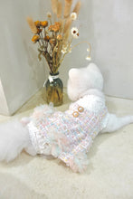 Load image into Gallery viewer, Dancing Flowers Tweed Dress