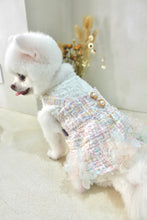 Load image into Gallery viewer, Dancing Flowers Tweed Dress