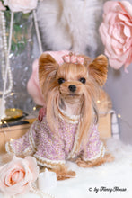 Load image into Gallery viewer, Metallic Tweet Coat Dress