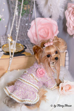 Load image into Gallery viewer, Metallic Tweet Coat Dress