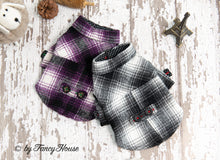 Load image into Gallery viewer, Plaid Flannel Coat

