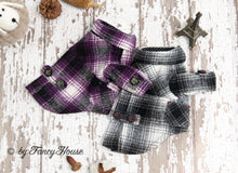 Load image into Gallery viewer, Plaid Flannel Coat
