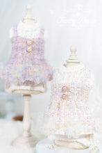 Load image into Gallery viewer, Dancing Flowers Tweed Dress
